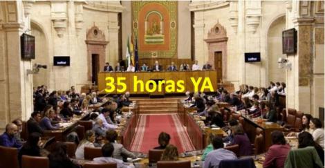 El Parlamento convalida el decreto que devuelve la jornada laboral de 35 horas semanales a los empleados públicos.