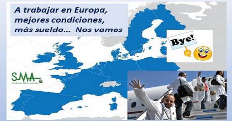 Aumentan de nuevo las peticiones de médicos para salir fuera de España.