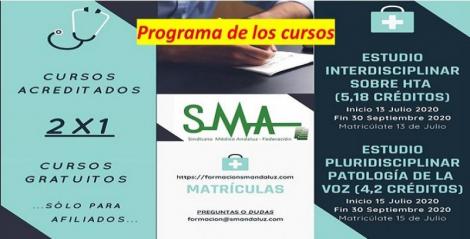 Información sobre los cursos de HTA y La Voz en nuestra plataforma de formación.