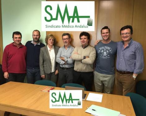 Nuevo Comité Ejecutivo del Sindicato Médico Andaluz.