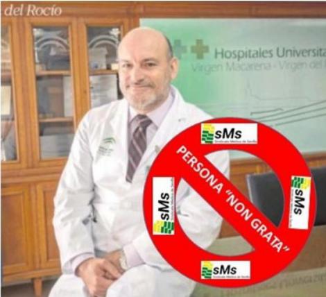 El Sindicato Médico de Sevilla declara persona 