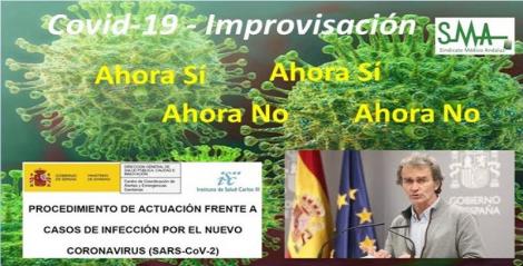 Gobierno, COVID-19 y cómo improvisar… jugando con fuego.