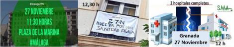 27N: tres ciudades en pie de guerra contra la fusión hospitalaria.
