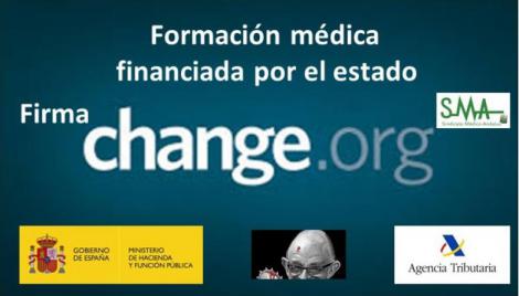 Ya puedes firmar la petición: Para que la formación de los médicos la pague el Estado.