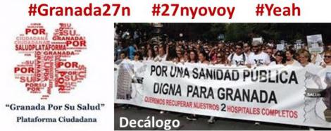 Decálogo de Granada por su Salud que incluye revertir la fusión.