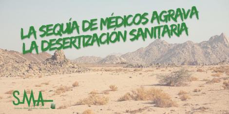 La sequía de médicos agrava la desertización sanitaria