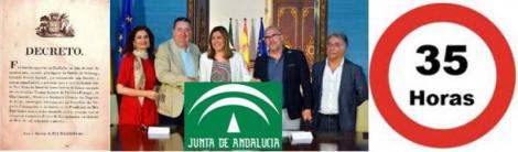 Las trampas de la promesa de devolución de las 35 horas a los empleados públicos en Andalucía