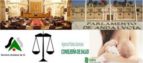 El parlamento andaluz debate hoy la igualdad de permisos de lactancia en el SAS.