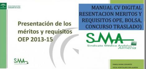 Manual de ayuda CV Digital para cumplimentar los méritos y requisitos para OPE...