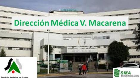 La Dirección Médica del Hospital V. Macarena. 