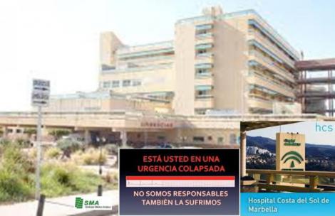 Los médicos de urgencias del H. Costa del Sol reclaman un refuerzo de la plantilla
