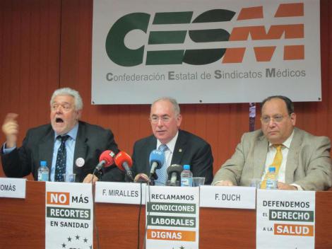  “Una subida salarial anual del 1% es un insulto a los médicos: en 2010 nos quitaron el 10%”, dice Francisco Miralles, Secretario General de CESM.