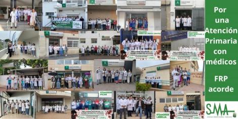 Concentraciones en los centros de salud de Andalucía por la mejora de la AP y de nuestro ridículo complemento de FRP Concentraciones en los centros de salud de Andalucía por la mejora de la AP y de nuestro ridículo complemento de FRP