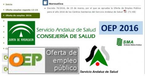 Publicado hoy en el BOJA la convocatoria de la OPE 2016