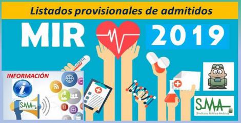 Primera lista de admitidos al examen MIR 2019: 14.234 candidatos, 990 más.