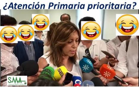 Y Susana dice que la Atención Primaria será una de sus prioridades...