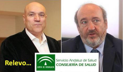 Dimiten el viceconsejero andaluz de Salud, Martín Blanco y el gerente del SAS, José Manuel Aranda.