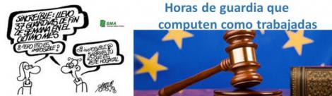 Los médicos luchan en Europa por computar horas de guardia como trabajadas