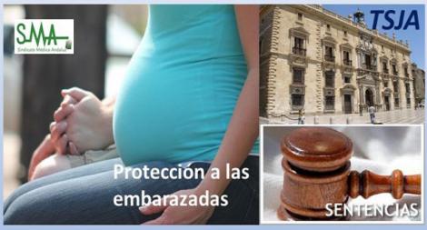 El trastorno de ansiedad de una pediatra embarazada es accidente de trabajo.