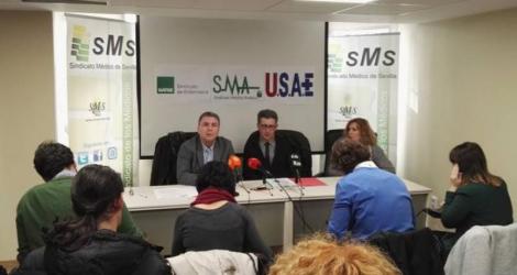 Los sindicatos profesionales contra la discriminación del colectivo sanitario en la justificación de las 2,5 horas.