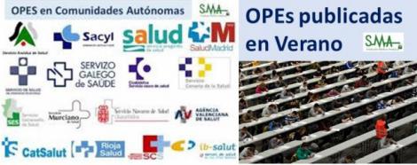 Las vacaciones de agosto no frenan los avances en las OPE sanitarias autonómicas.