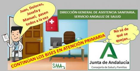 El caos de la asistencia sanitaria en Atención Primaria.
