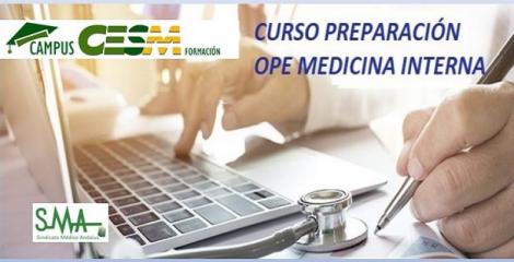 Curso de preparación de la OPE de Medicina Interna 2020 para afiliados CESM.
