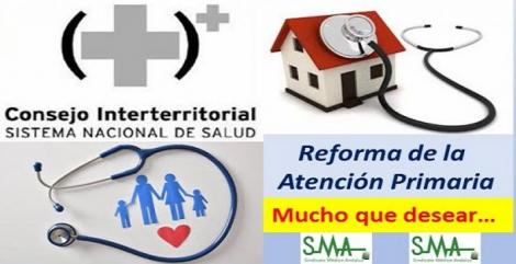 Sanidad da por cerrado el documento de reforma de primaria sin el apoyo del PP.