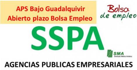 Abierto el plazo para aporte de méritos en Bolsa de APS Bajo Guadalquivir Médicos de Urgencias.