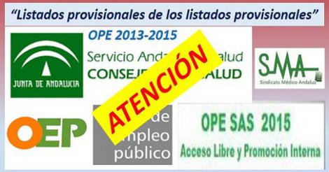OPE 2013-2015. Nuevo requerimiento de documentación en algunas especialidades. 