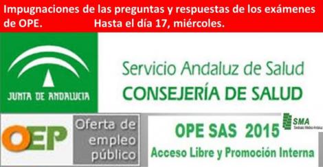 ¿​Cómo puedo impugnar las preguntas o las respuestas de los exámenes de la OPE celebrados este pasado día 13 de Febrero?