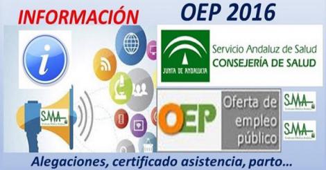 Información sobre la impugnación de preguntas, respuestas y certificado de asistencia a las pruebas celebradas el sábado 23 de junio de 2018 (OEP 2016)