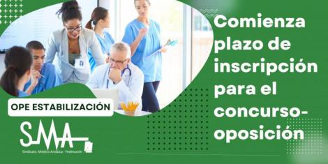 Abierto el plazo de inscripción para el concurso-oposición de la OPE de Estabilización