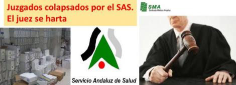 Críticas de la judicatura al SAS por atascar los juzgados con pleitos perdidos. 