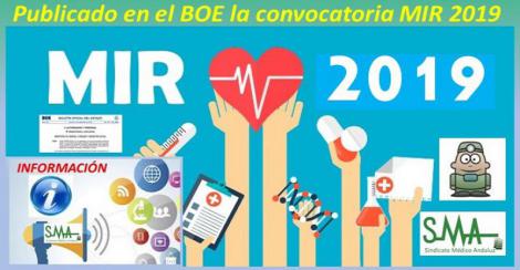 El BOE publica la convocatoria oficial: toda la información sobre el MIR 2019.