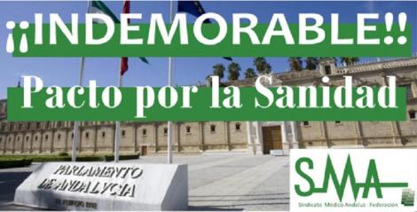 El Sindicato Médico Andaluz pide a los grupos políticos un pacto 