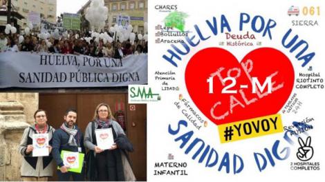 La plataforma sanitaria de Huelva, “decepcionada” tras la reunión con el gerente del SAS.