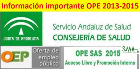 OPE 2013-2015: Enviadas al Boja las resoluciones con las listas de personas opositoras que deben entregar documentación acreditativa.