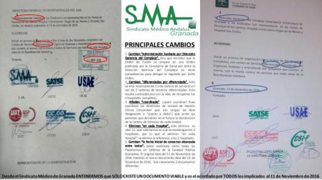 El SMA no firma el acuerdo entre Salud y sindicatos para rediseñar los dos hospitales.