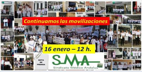 El Sindicato Médico Andaluz convoca, este miércoles, nuevos paros en defensa de la calidad asistencial en Primaria.