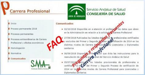 Carrera Profesional. Preguntas y respuestas frecuentes de carácter general.