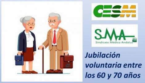 Queremos una jubilación flexible y voluntaria de médicos entre los 60 y los 70 años.