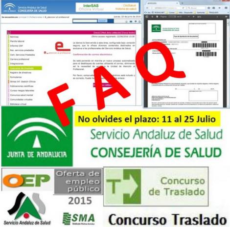 CONCURSO DE TRASLADO 2015 - PREGUNTAS Y RESPUESTAS.