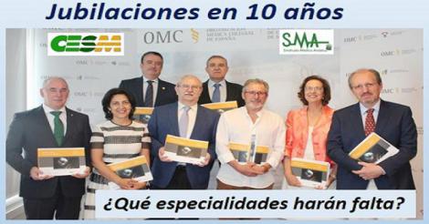 70.500 médicos podrían jubilarse en la próxima década.