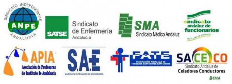 Los sindicatos profesionales exigen a la Junta de Andalucía recuperar derechos y salarios.