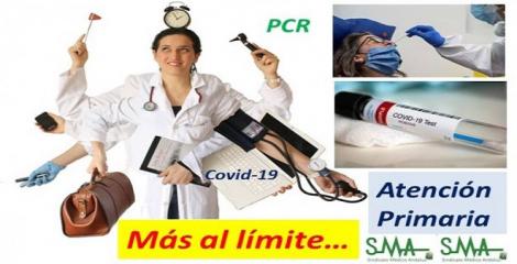 Atención primaria y PCR, base de la estrategia de detección precoz de covid-19.