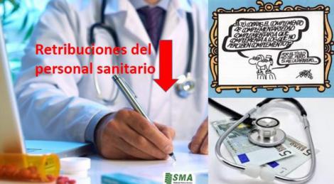 El gasto en retribución del personal sanitario se ha reducido un 11%.