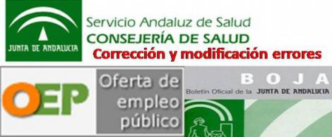 Resoluciones en Boja con errores de baremo OPE de Odontoestomatología AP  y modificación de aprobados C. Plástica y Psicología Clínica.