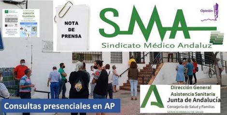Vuelta a las consultas presenciales en Atención Primaria sin negociación previa, ni garantías para los facultativos.