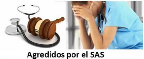 El SAS castiga en la nómina a los profesionales agredidos.